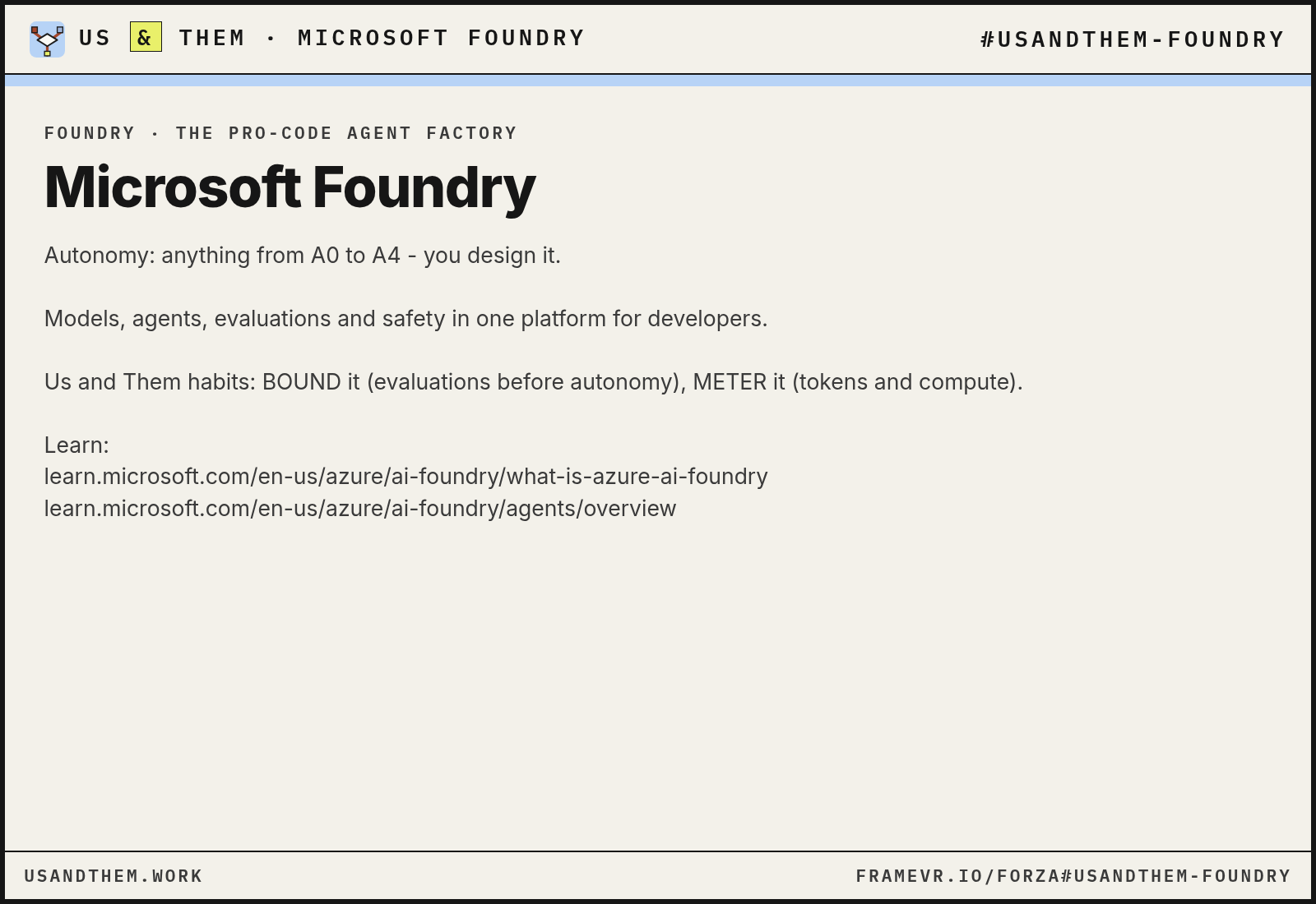 area foundry